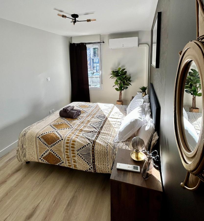 Modern 1 Bdr + Balcony + Free Parking + Ac + Pool Apartment L'Isle-d'Abeau Exterior foto