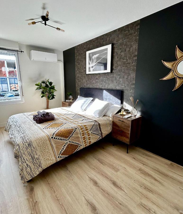 Modern 1 Bdr + Balcony + Free Parking + Ac + Pool Apartment L'Isle-d'Abeau Exterior foto